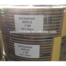 spiral wound gaskets from SUNWELL manufacturer